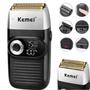 Imagem de Maquina Barbeador Kemei Km 2026 Compacto Leve Alta Eficiência Slim USB