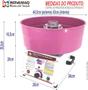 Máquina de Algodão Doce Profissional - AD-43 Rosa - Inovamaq Imagem de Máquina de Algodão Doce Profissional - AD-43 Rosa - Inovamaq