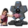 Imagem de Maquina De Boxe P Treino C Luva Socos Led Bluetooth Musical