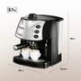 Imagem de Máquina de Café Mondial, Espresso Coffee Cream Premium 220V Preto 800W  C-08