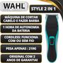 Imagem de Máquina De Cortar Cabelo E Shaver Wahl Style 2 Em 1 Sem Fio