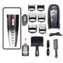 Imagem de Maquina De Cortar Cabelo Wmark Ng 2038 Prateado Display Led