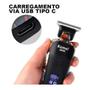 Imagem de Máquina de Corte e Acabamento Profissional Kemei MAX5090 Com Display Recarregável