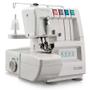 Imagem de Máquina de Costura Elgin Portátil Overlock 1000 127V Branca