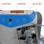 Imagem de Máquina de Costura Industrial Galoneira Jack JK-W4 Completa com Mesa e Motor Direct Drive 220V