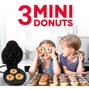 Imagem de Máquina de Donuts e Mini Rosquinhas Faz 3 Confeitaria 110V