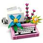 Imagem de Máquina de Escrever com Flores Lego Creator 3 em 1