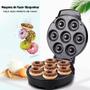 Imagem de Máquina De Fazer Donuts Rosquinhas Frescas em Casa Todo Dia Elétrica Antiaderente Versátil Prática