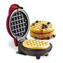 Imagem de Máquina De Fazer Waffle Mini Grill Antiaderente Panqueca