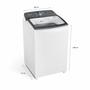 Imagem de Máquina de Lavar Brastemp 14Kg Branca com Ciclo Tira Manchas Advanced e Smart Sensor - BWK14BB