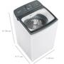 Imagem de Máquina de Lavar Brastemp 15kg Automática Cesto Inox Multi Dispenser BWF15AB