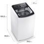 Imagem de Máquina de Lavar Electrolux 14kg Branca Perfect Care com Cesto Inox e Jatos Poderosos (LEJ14)