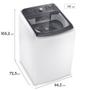 Imagem de Máquina de Lavar Electrolux 17kg Premium Care LEC17 com Cesto Inox Branca 127V