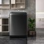 Imagem de Máquina de lavar philco 14 kg preto plr14b 12 programas  cesto de inox tampa de vidro