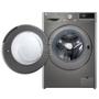 Máquina de Lavar Roupas 14Kg LG CV5014PC4 Lava e Seca, Inox Imagem de Máquina de Lavar Roupas 14Kg LG CV5014PC4 Lava e Seca, Inox
