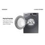 Máquina de Lavar Samsung 11KG Inox Digital Inverter WW11J4473PXFAZ Imagem de Máquina de Lavar Samsung 11KG Inox Digital Inverter WW11J4473PXFAZ