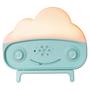 Imagem de Máquina de Ruído Branco Happiest Baby Snoobie com Luz Noturna Azul-Petróleo