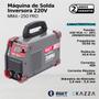 Imagem de Máquina de Solda Inversora MMA-250 PRO 220V - AWT