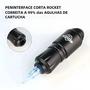 Imagem de Máquina de Tatuagem Sem Fio Mini - Kit com Caneta, Bateria e Interface RCA