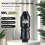 Imagem de Máquina de Tatuagem Sem Fio Mini - Kit com Caneta, Bateria e Interface RCA