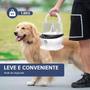 Imagem de Maquina De Tosar com Aspirador de Pelos Pet Cães Gatos Kit de Limpeza 5 em 1 Banho e Tosa Pet Shop 127V Profissional - NewPet