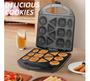 Imagem de Máquina de Waffle e Crepe Bolinhos Mini Cake Biscoito Anti Aderente 1400W 110V/220V