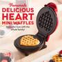 Imagem de Máquina de Waffle Mini Coração - Vermelho