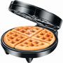 Imagem de Máquina de Waffles Antiaderente Grill Pratic Waffles Mondial 1200W GW-01 - Preto/Inox - 220 Volts