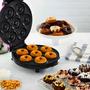 Imagem de Maquina Donuts Mini Rosquinhas Rosa 7 Furos 220v