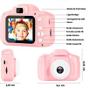 Imagem de Máquina Fotográfica Digital Infantil Sd Vídeos Hd Fotos Jogo Cor Rosa