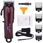 Imagem de Maquina Kemei 2600+Kit Tesouras De Corte Cabelo Profissional