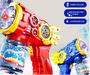 Imagem de Máquina Lança Bolha De Sabão, Automática, Colorido, Brinquedo Infantil, Azul Vermelho, 50ML