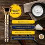 Imagem de Máquina Para Barbear e Cortar Cabelo Dourado Recarregável: Estilo Caveira Dourada