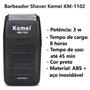 Imagem de Máquina Shaver de Barbear  Kemei  KM 1102 Bivolt