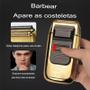 Imagem de Maquina Shaver Kemei KM-2028 Gold + Telas Reposição Extra