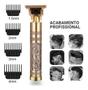 Imagem de Máquina T9 Dragon Retro Ultra Afiado Barba Profissional Gold: Estilo Retrô com Desempenho Profissional