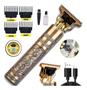 Imagem de Maquina T9 Dragon Retro Ultra Afiado Barba Profissional Gold