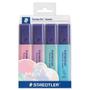 Imagem de Marca texto 4 cores pastel classic Staedtler