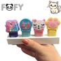 Imagem de Marca texto gatinho my cat com 4 cores diferentes - fofy