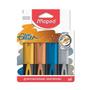 Imagem de Marca Texto Glitter Metalizado com 4 Cores - Maped