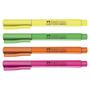 Imagem de Marca Texto Grifpen Faber-castell com 4 Cores Neon