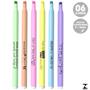 Imagem de Marca texto highlighter up pastel - 6 cores - newpen