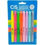 Imagem de Marca Texto Lumini CiS 4 Cores Neon + 4 Cores Pastel
