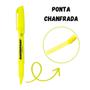 Imagem de Marca texto masterprint neon amarelo com 12 unidades