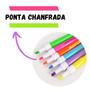Imagem de Marca texto masterprint neon com 06 cores slim