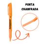 Imagem de Marca texto masterprint neon laranja com 12 unidades