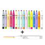 Imagem de Marca Texto Newpen Be Bold Highlighter com 16 Cores