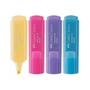 Imagem de Marca Texto Pastel Textliner 46 com 4 Cores Faber Castell