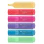 Imagem de Marca Texto Pastel Textliner 46 Estojo com 6 Cores - Faber-Castell