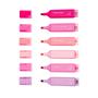 Imagem de Marca-Texto Pink Vibes C/6 Cores Tons Rosa Leonora